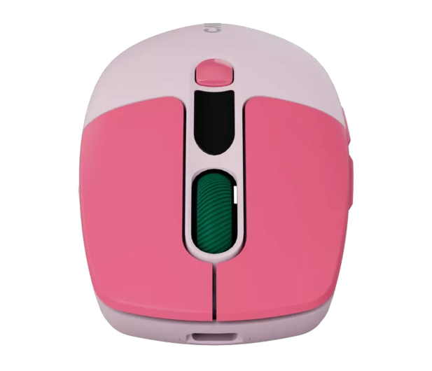 CANYON Mysz bezprzewodowa MW-26 LCD Cicha Dwa Tryby Różowa - 1348456 - zdjęcie 3